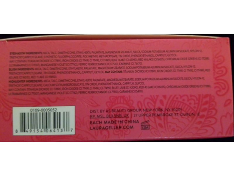 Laura Geller Party In A Palette Set Of 4