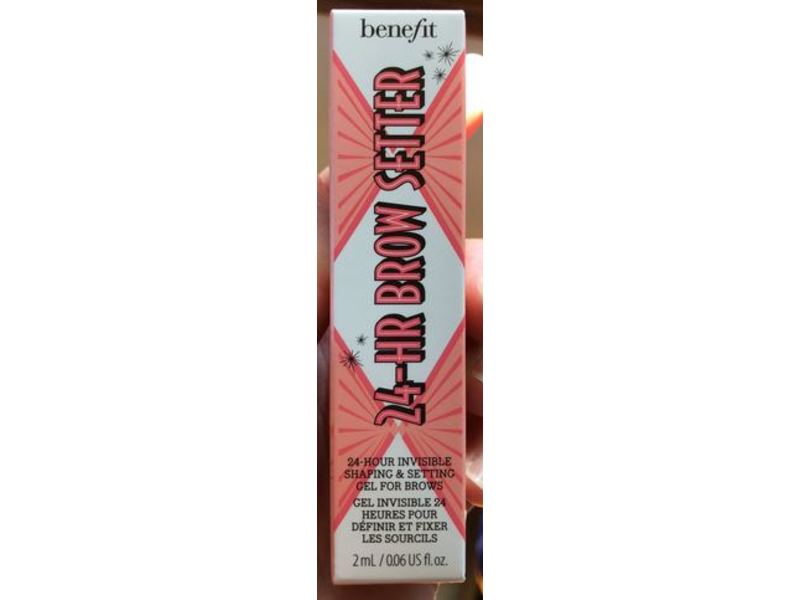 Benefit 24-Hr Brow Setter Invisible Shaping & Setting Brow Gel, 0.06 fl oz/2 mL