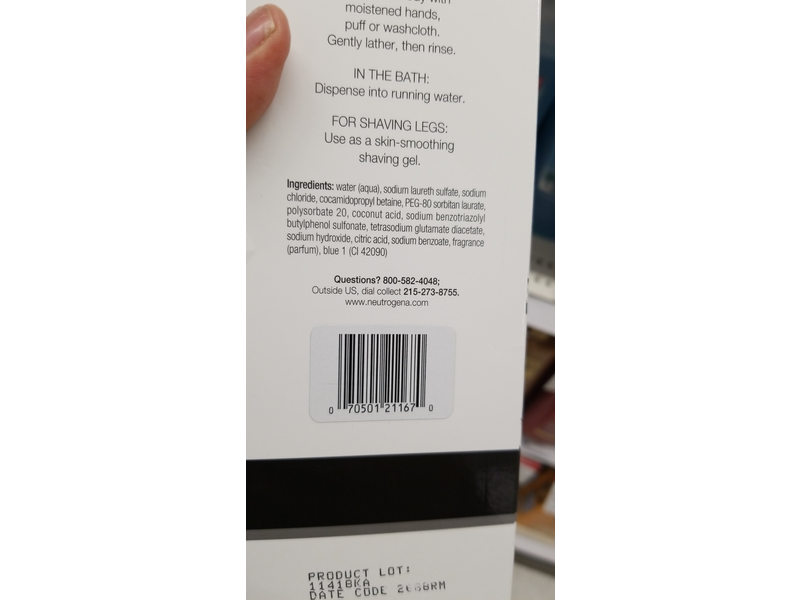 Neutrogena Rainbath Replenishing Shower and Bath Gel, Ocean Mist, 32 fl oz