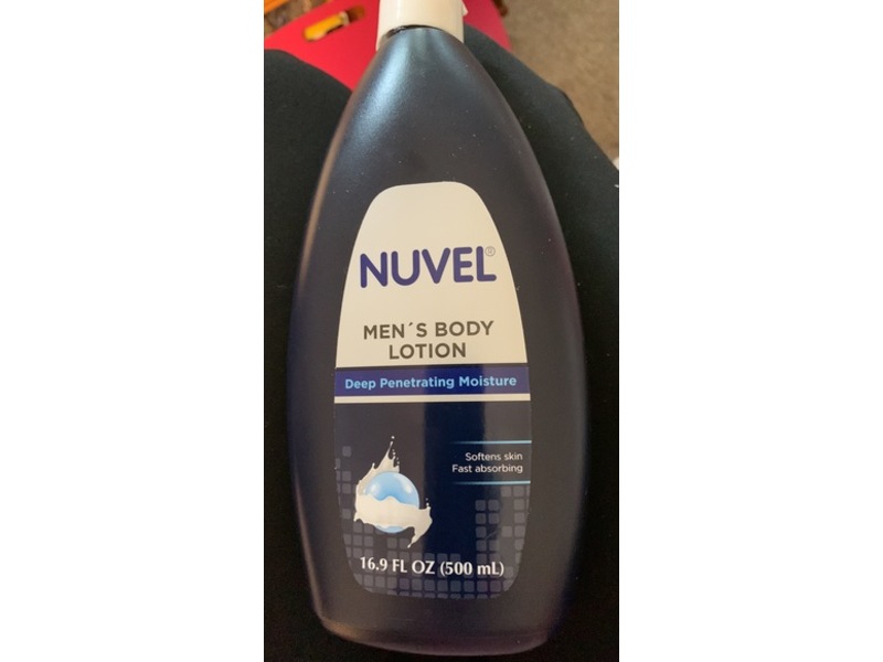 Nuvel Deep Pentrating Men's Body Lotion, 16.9 fl oz/500 mL