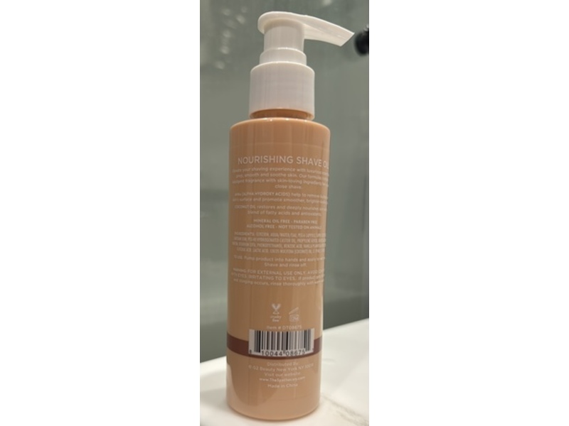 The Spathecary Nourishing Shave Oil, Vanilla Creme, 5 fl oz/147 mL