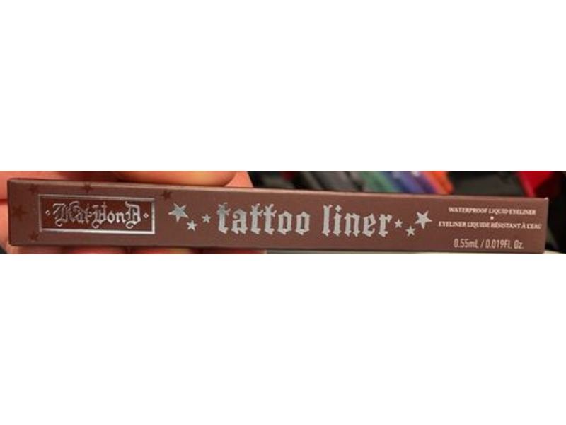 Kvd Beauty Tattoo Liquid Eyeliner, Mad Max Brown, 0.019 fl oz/0.55 mL