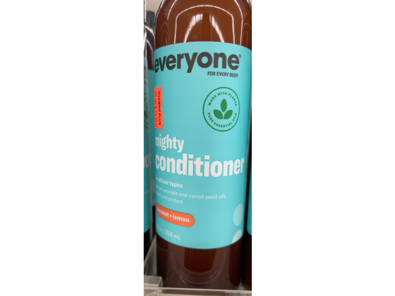 Everyone Mighty Conditioner, Coconut & Lemon, 12 fl oz/355 mL