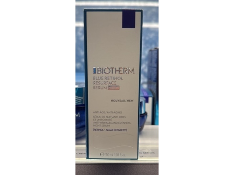 Biotherm Blue Retinol Resurface Serum, 1.01 fl oz/30 mL