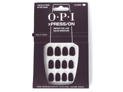 O.P.I Xpress/On Nail Glue, Lincoln Park After Dark Classsic, 0.07 fl oz/2 g