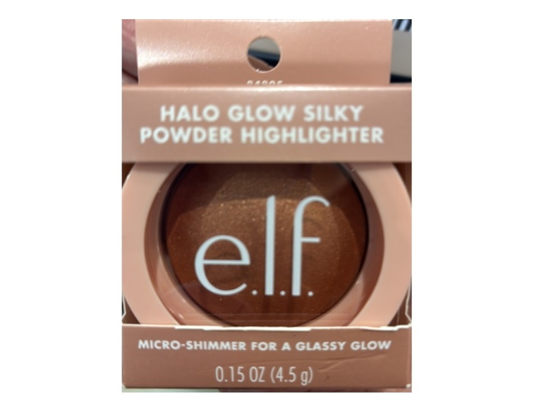 e.l.f. Halo Glow Silky Powder Highlighter, Coppertunist, 0.15 oz/4.5 g