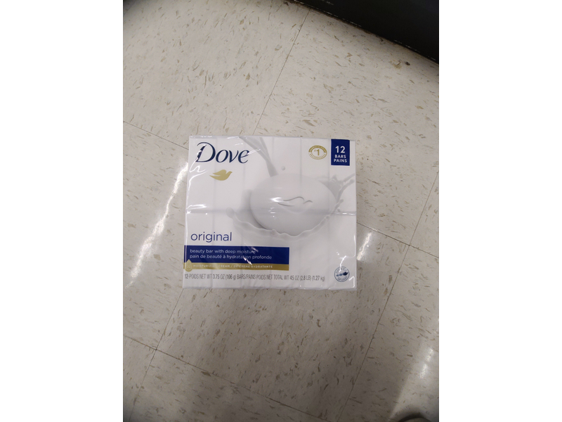 Dove Sensitive Skin Beauty Bar, 4 oz (Pack of 12)