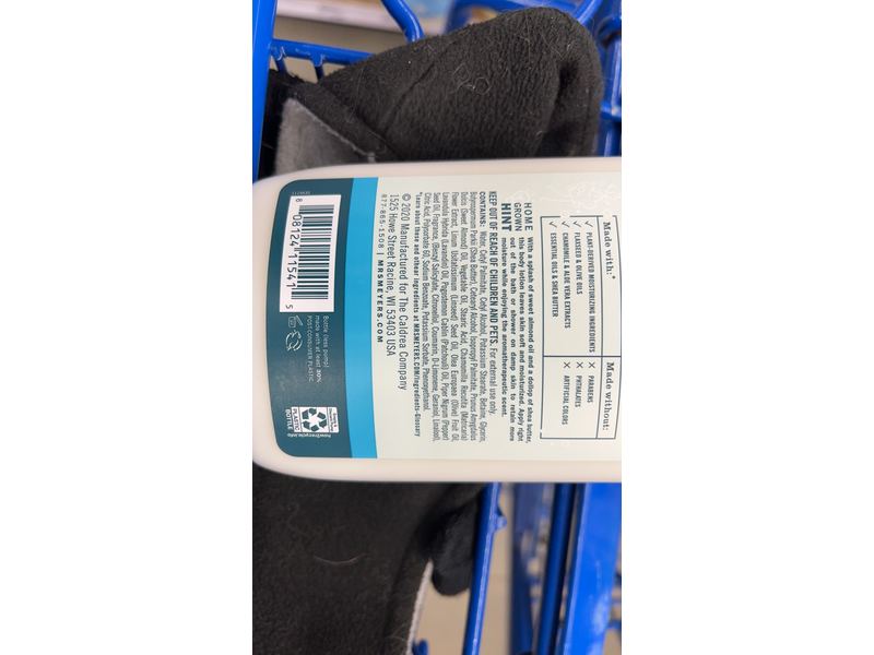 Mrs. Meyer's Clean Day Body Lotion for Dry Skin, Birchwood Scent, 15.5 oz