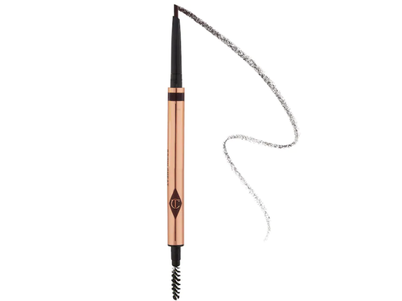 Charlotte Tilbury Brow Cheat Micro Precision Brow Pencil, Black Brown, 0.003 oz/0.1 g