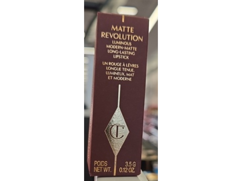 Charlotte Tilbury Matte Revolution Lipstick, Walk Of No Shame, 0.12 oz/3.5 g