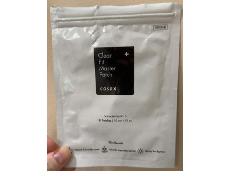 Cosrx Clear Fit Master Patch, 18 Patches