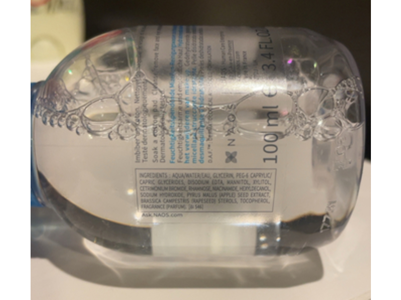 Bioderma Moisturising Make - Up Removing Micelle Solution, 3.33 fl oz/100 mL