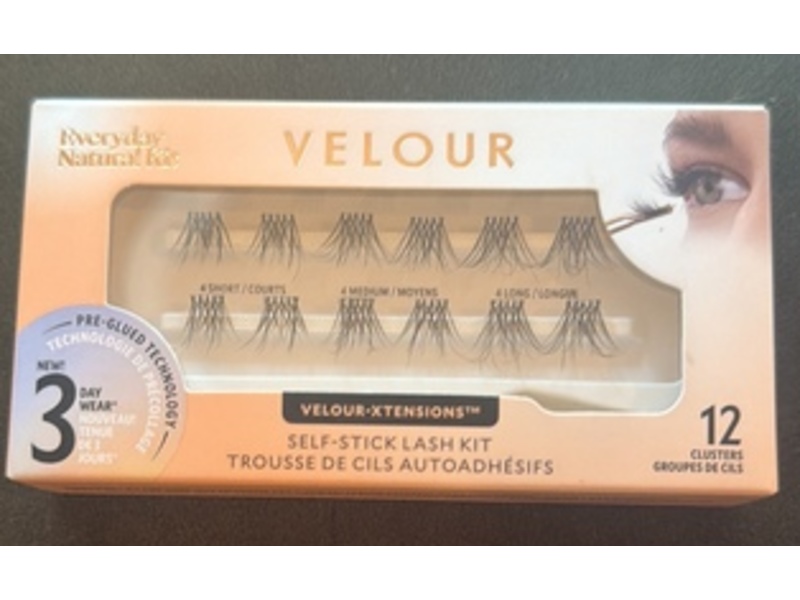 Velour-Xtensions Self-Stick Lash Kit , 12 Count