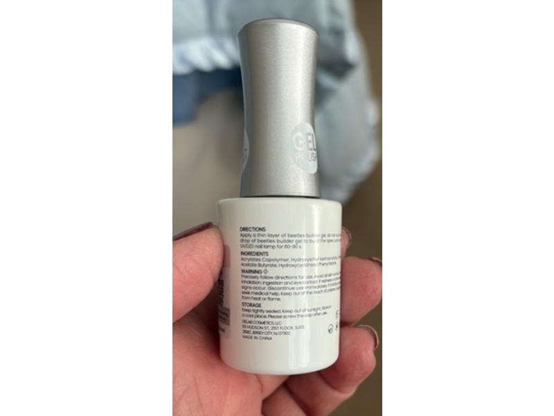 Beetles Stay Shining Gel, Crystal Builder, 0.5 fl oz/15 mL