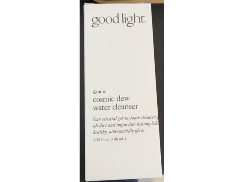 Good Light Cosmic Dew Water Cleanser, 3.38 fl oz/100 mL