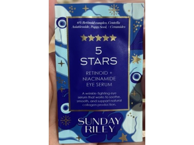 Sunday Riley 5 Stars Eye Serum, Retinoid + Niacinamide