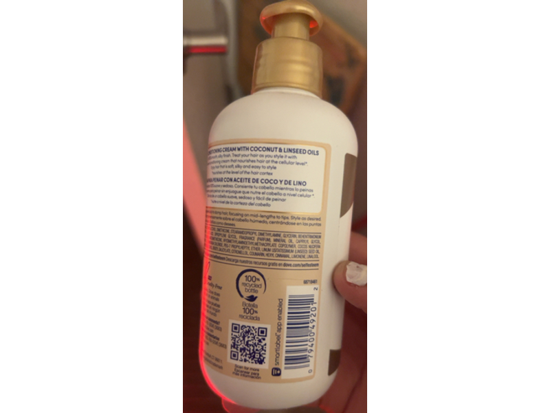 Dove Hair Therapy Conditioner, Smoothing Genius, 7.5 fl oz