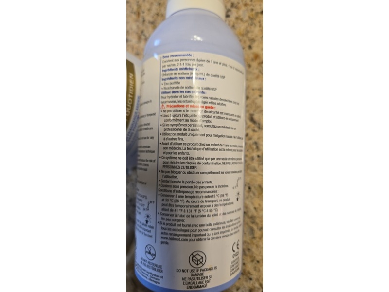 Neil Med Nasa Mist Saline Spray, 6.3 oz/177.5 g, Pack Of 3