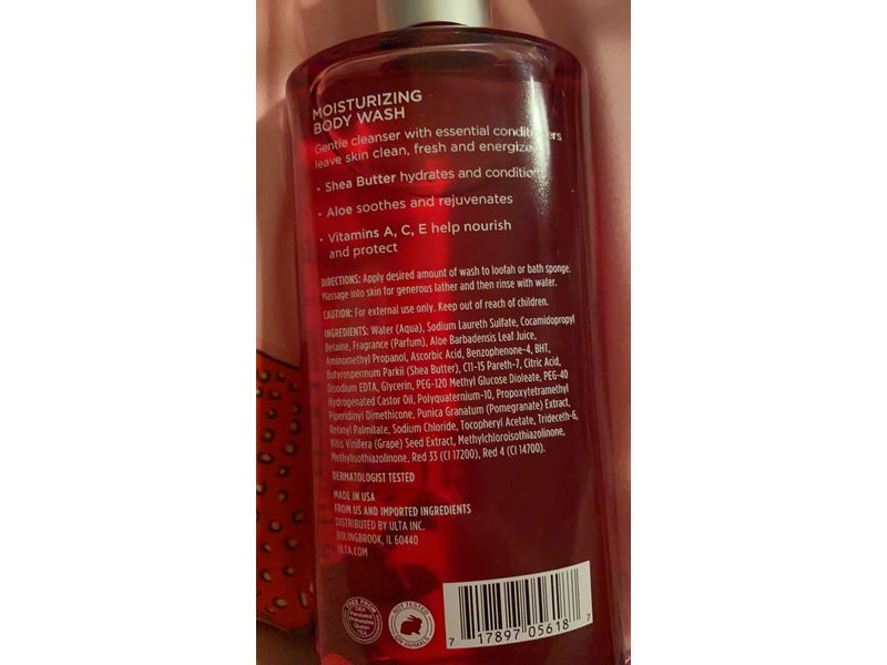 ULTAbeauty Blooming Berries Moisturizing Body Wash, 10 fl oz/296 mL