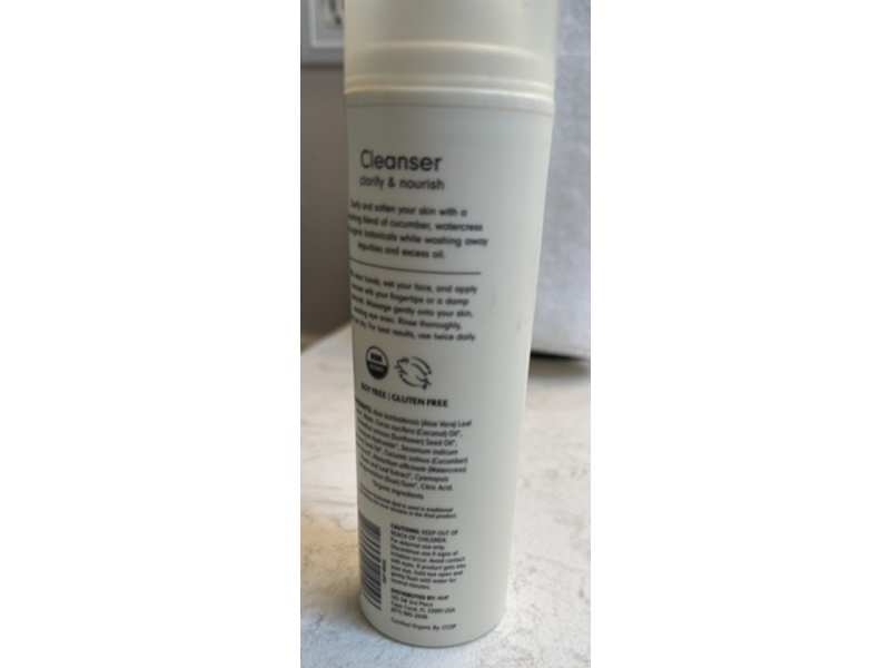 Ola Botanicals Clarity & Nourish Cleanser, Cucumber & Watercress, 5 fl oz/150 mL