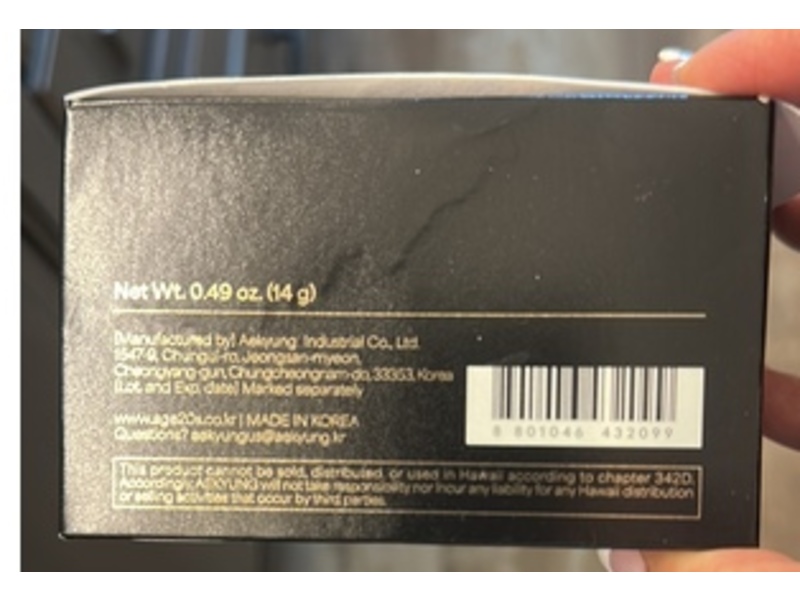 Age20's Signature Essence Sunscreen Cream Foundation, SPF 50+, 17N Ivory, 0.49 oz/14 g