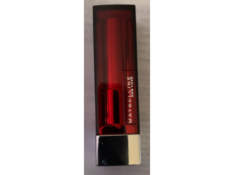 Maybelline Color Sensational Lipstick, 311 Crimson Race, 0.15 oz/4.2 g