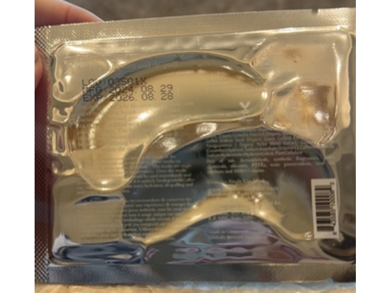 100% Pure Bright Eyes Hydrogel Mask, 0.28 oz/8 g, 1 Pair