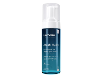 Ivatherm Aquafil Hydra Cleansing Foam, 5.41 fl oz/160 mL