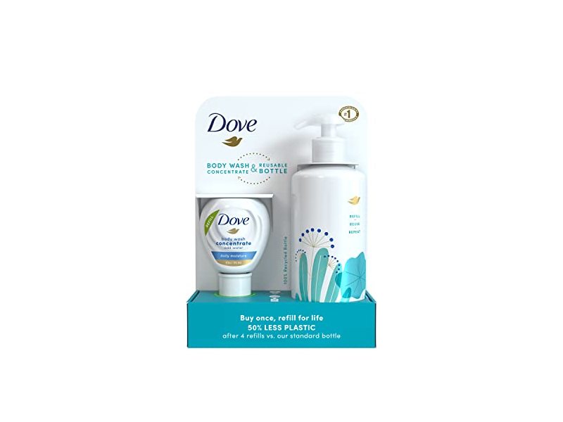 Dove Concentrate Refill & Daily Moisture Body Wash Kit