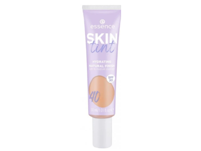 Essence Skin Tint Hydrating Natural Finish, 40, SPF 30, 1.01 fl oz/30 mL
