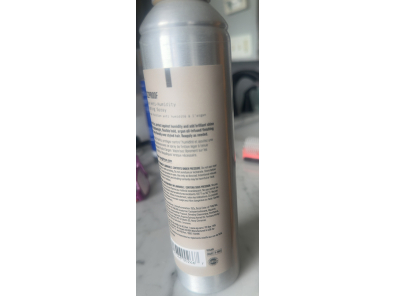 AG Care Frizzproof Argan Anti-Humidity Finishing Spray, 8 oz/227 g