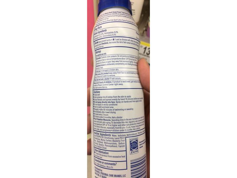 Banana Boat Simply Protect Kids, SPF 50, 6 oz / 170 g