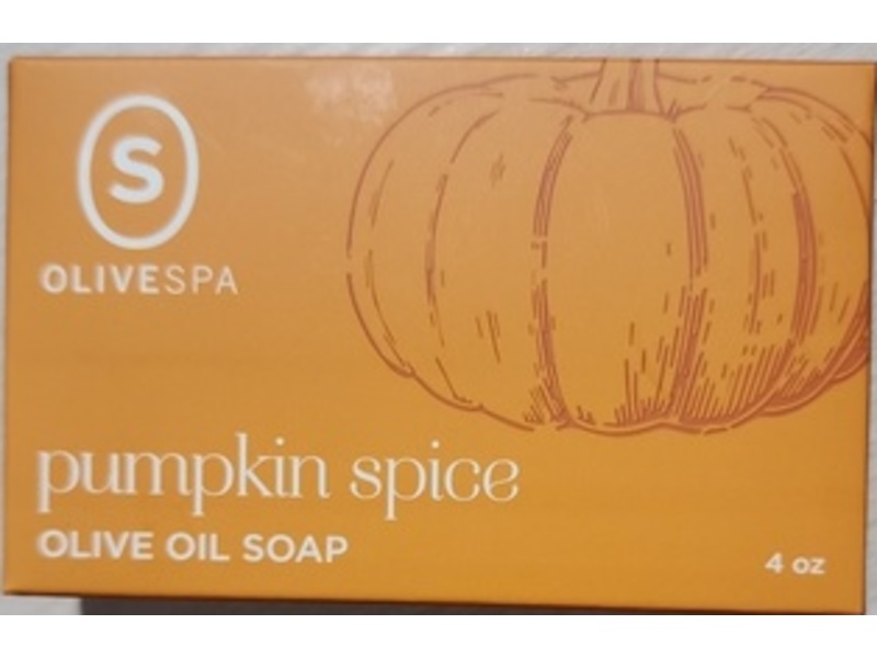 Olivespa Olive Oil Soap, Pumpkin Spice, 4 oz