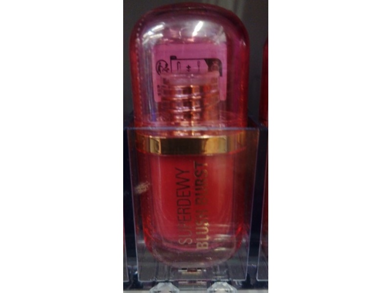 Revolution Superdewy Liquid Blush Burst, Strawberry Milkshake Cool Pink, 0.14 fl oz/4.2 mL