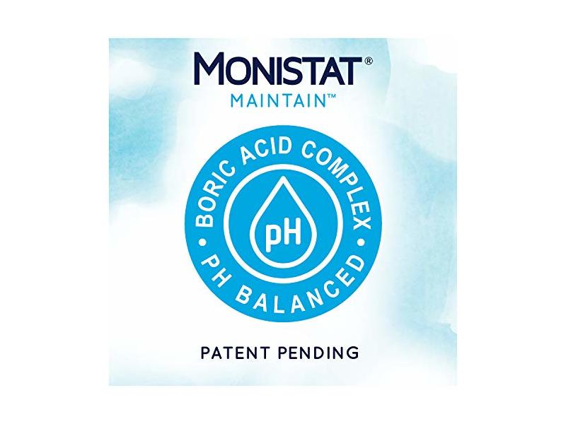 Monistat, Maintain Feminine Cleanser with Boric Acid Fragrance Free, 10 fl oz / 296 mL