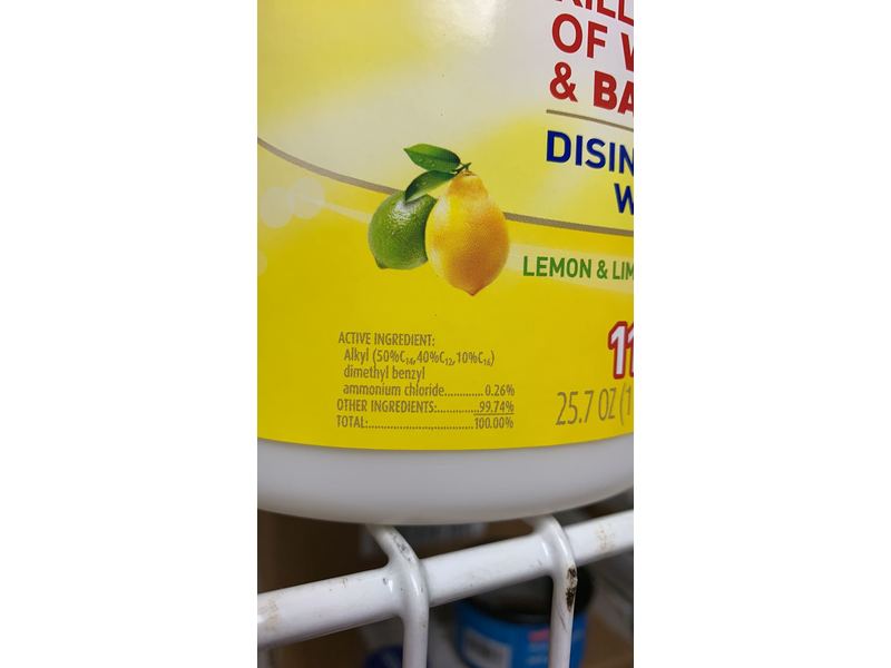 Lysol Disinfecting Wipes, Lemon & Lime Blossom, 110 Wipes