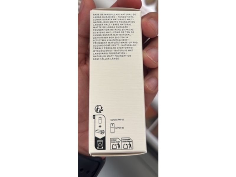 Rare Beauty True To Myself Natural Matte Foundation, 24 Medium Warm, 1 fl oz/30 mL