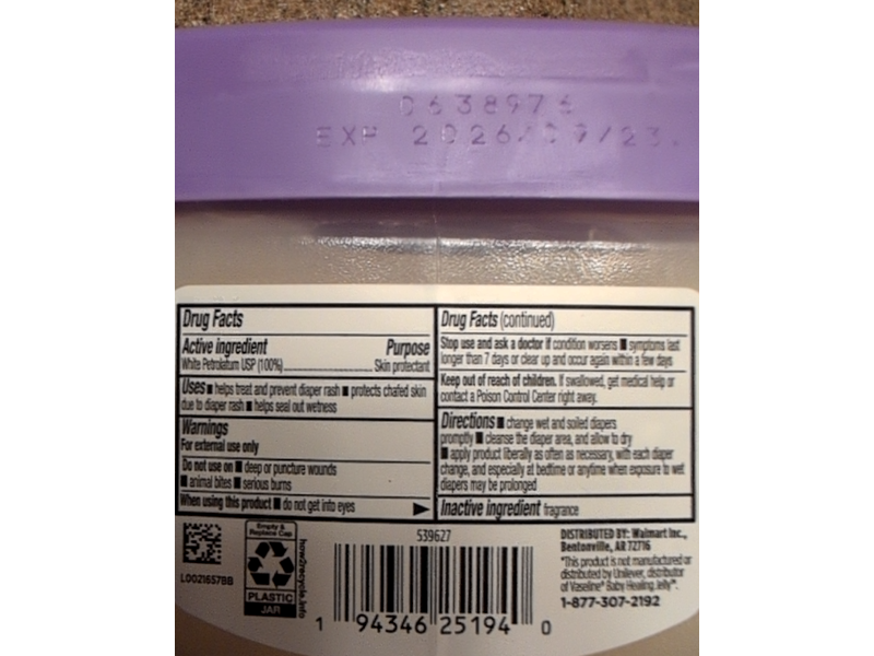 Parent's Choice Baby Petroleum Jelly, Fresh Scent, 13 oz/368 g