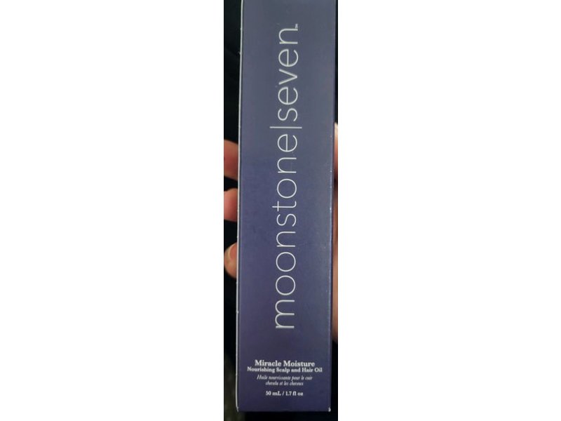 MoonstoneSeven Miracle Moisture Nourishing Scalp and Hair Oil, 1.7 fl oz/50 mL