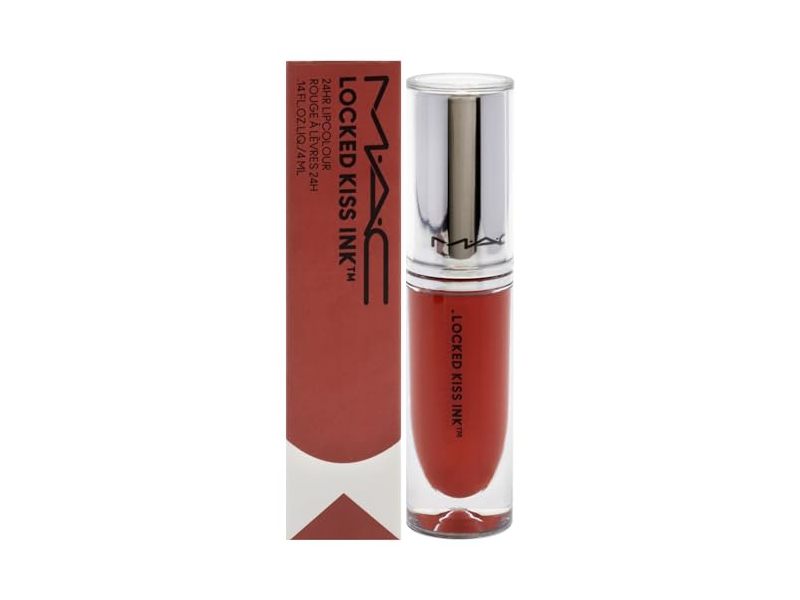 MAC Locked Kiss Ink Lipcolour, Extra Chili, 0.14 fl oz/4 mL
