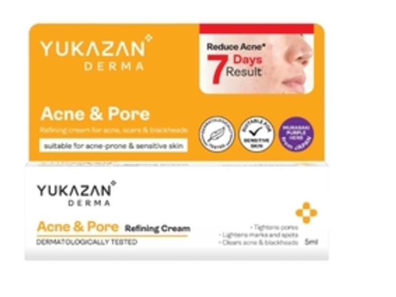 Yukazan Derma Acne & Pore Refining Cream, 5 mL