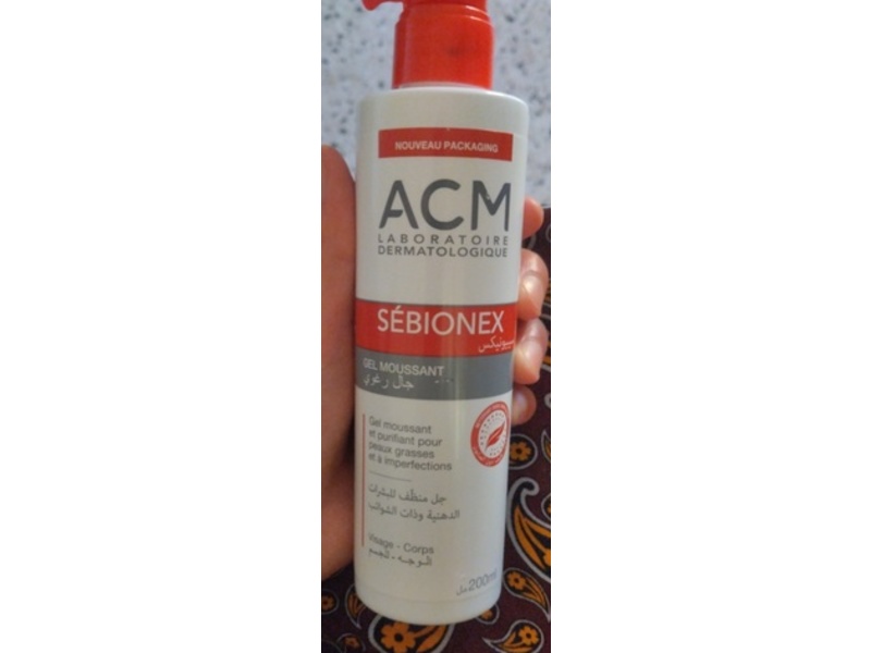 ACM Sebionex Foaming Gel, 200 mL