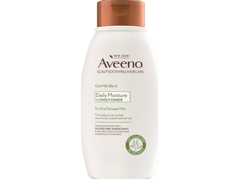Aveeno Daily Moisture Conditioner, Oat Milk Blend, 18 fl oz/532 mL