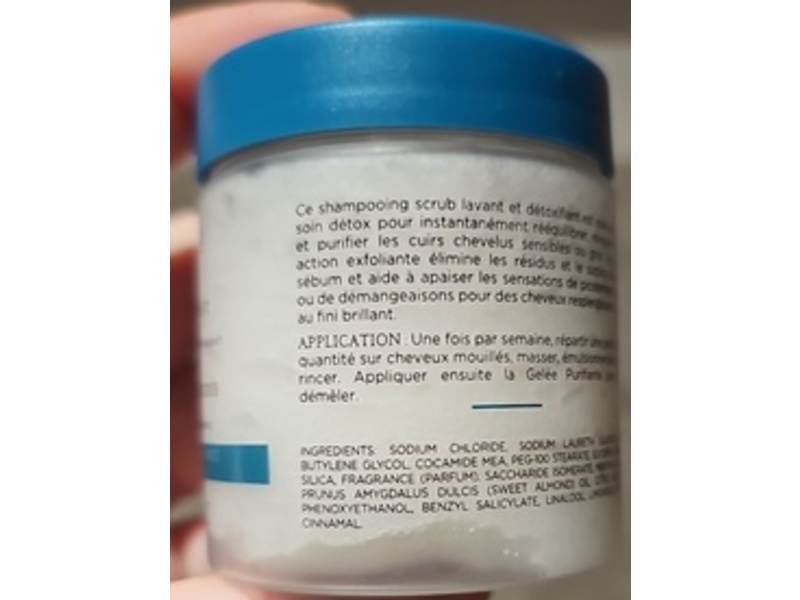 Christophe Robin Cleansing Purifying Scrub, Sea Salt, 2.5 fl oz/75 mL
