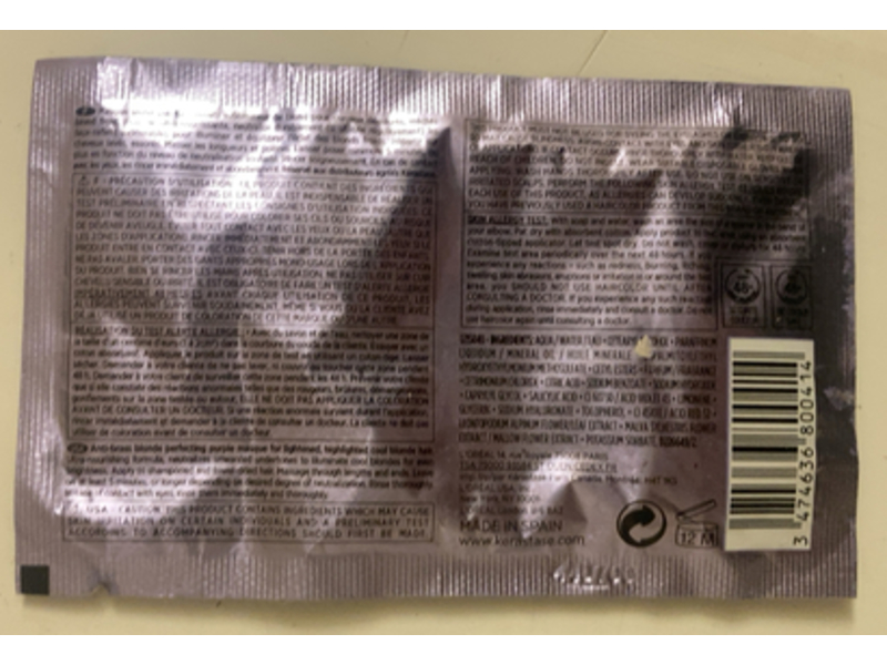 Kerastase Paris Blond Absolue Masque Ultra-Violet, 0.51 fl oz/15 mL