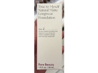 Rare Beauty True To Myself Natural Matte Longwear Foundation, 2 Fair Warm, 1 fl oz/30 mL - thumbnail 2