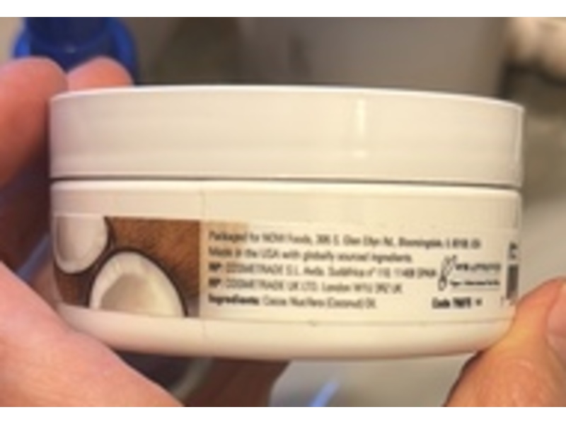 Now Solutions Coconut Oil, Natural, 3 fl oz/89 mL