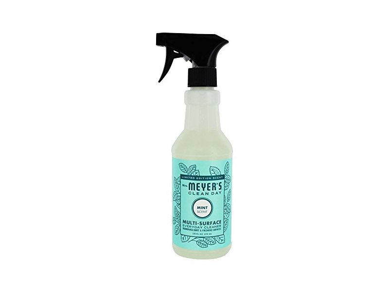 Mrs. Meyer's Clean Day Multi-Surface Everyday Cleaner, Mint Scent, 16 fl oz/473 mL