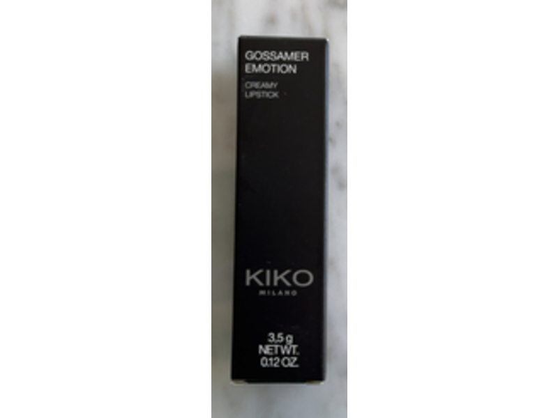 Kiko Milano Gossamer Emotion Creamy Lipstick, 102 Pink Sand, 0.12 oz/3.5 g