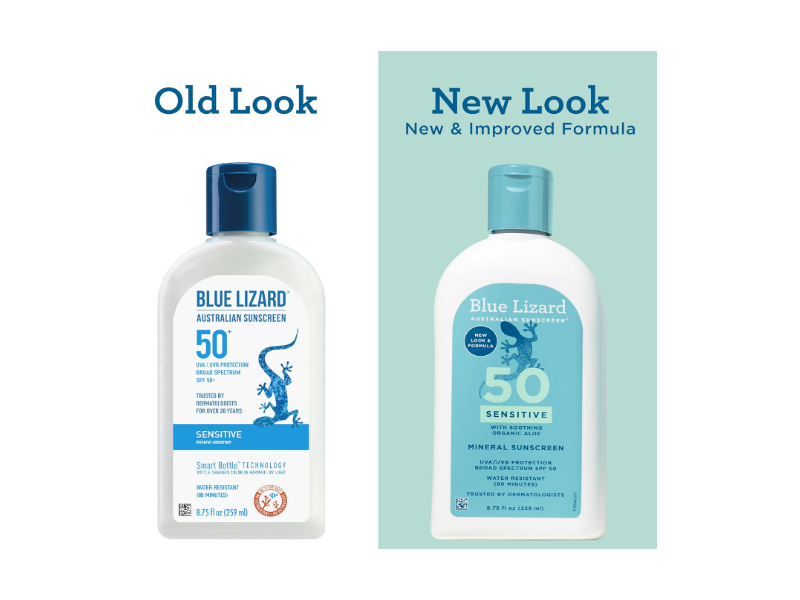 Blue Lizard Sensitive Mineral Sunscreen, SPF 50+ , 8.75 fl oz/259 mL